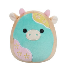 Детская мягкая игрушка Пастельная коровка Squishmallows SQER01183, 13 см Детская мягкая игрушка Пастельная коровка Squishmallows SQER01183, 13 см