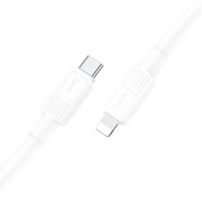 Кабель HOCO X84 Type-C to iPhone 20W PD charging data cable1м, білий, 99184 Кабель HOCO X84 Type-C to iPhone 20W PD charging data cable1м, білий, 99184