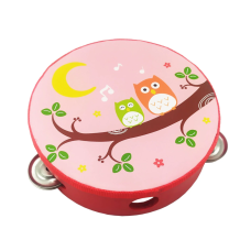 Деревянная игрушка Бубен MD 0367-19-30 диаметр 15 см (Совы на ветке) Деревянная игрушка Бубен MD 0367-19-30 диаметр 15 см (Совы на ветке)