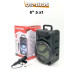 Kimiso новый QS-1805 8-дюймовый портативный динамик высокой мощности с проводным микрофоном уличный динамик