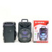 Kimiso новый QS-1805 8-дюймовый портативный динамик высокой мощности с проводным микрофоном уличный динамик