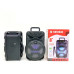 Kimiso новый QS-1805 8-дюймовый портативный динамик высокой мощности с проводным микрофоном уличный динамик