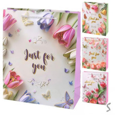 Пакет подарунковий M "Just for You" 26*32*10см, R34554-M Пакет подарунковий M "Just for You" 26*32*10см, R34554-M