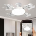 Светодиодная потолочная люстра-вентилятор AY1053 / LED лампа с вентилятором в патрон / Потолочный светильник-вентилятор 60W Светодиодная потолочная люстра-вентилятор AY1053 / LED лампа с вентилятором в патрон / Потолочный светильник-вентилятор 60W
