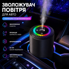 Умный автомобильный очиститель воздуха Starry Sky Summit / Аромадиффузор от USB 5 режимов Умный автомобильный очиститель воздуха Starry Sky Summit / Аромадиффузор от USB 5 режимов