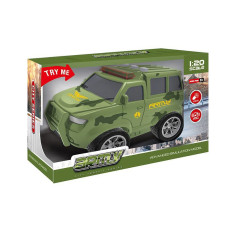 Детская военная машинка «City Series ARMY» 661-043D свет, музыка