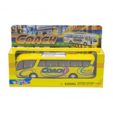 Инерционный автобус "Coach" (жёлтый)