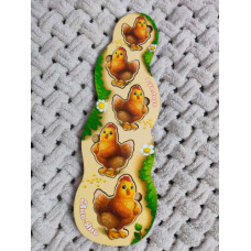 Сортер "Больше-меньше. Курочки"