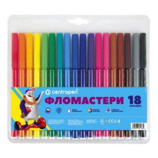 Фломастеры, 18 цветов