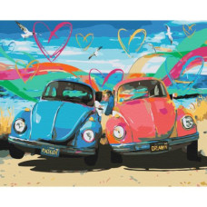 Картина по номерам "Любовь в пути" ★★★