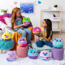 Игрушка-сюрприз "Котик в аквариуме (Котик в банке)", бирюзовый