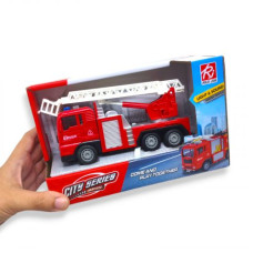 Пожежна машина інерційна, озвучена, зі світлом, в коробці RJ6821-1 р.21*9*12,5см Пожежна машина інерційна, озвучена, зі світлом, в коробці RJ6821-1 р.21*9*12,5см