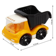 Іграшка Самоскид-МІНІ ТехноК, (ЖОВТО-ЧОРНИЙ)