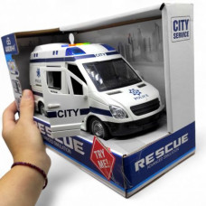 Машина "Поліція", підсвічування, звуки, інерція Машина "Поліція", підсвічування, звуки, інерція