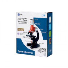 Микроскоп LZ 8601 (36) подсветка, предметное стекло, колбы, пластиковый контейнер, в коробке