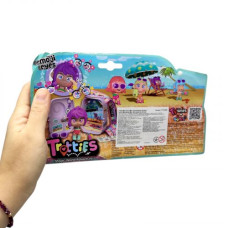 Trotties Мини-кукла Миа с фотоаппаратом, голубая