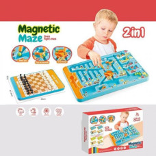 Магнитная игра 2в1 сортер, шахматы, магнитный стилус, в коробке Магнитная игра 2в1 сортер, шахматы, магнитный стилус, в коробке