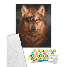 Картина по номерам "Вервольф" 40х50 см Картина по номерам "Вервольф" 40х50 см