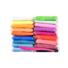 Набор для творчества (воздушный пластилин) "UʼDO Clay. 18 шт" брикет 6г