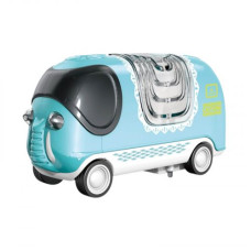 Машина музыкальная, подсветка, ездит, звуки транспорта и животных, машинка и слон шатаются, 2 режима: со звуком и без, резиновые шины, в короб