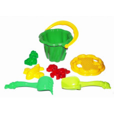 Песочный набор "Ромашка" №1 (зеленый)