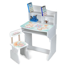Детская Парта M 904-13 высота 3 положения, со стульчиком Детская Парта M 904-13 высота 3 положения, со стульчиком