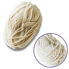 Пряжа фасованная петлевая NB107, 80% хлопка, 20% молочная клетчатка, бежевый
