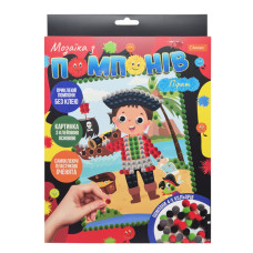 Набор для творчества мозаика из помпонов 