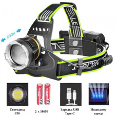 Мощный Налобный фонарь BL-A7-P50 фонарик зарядка micro USB 3 режима Мощный Налобный фонарь BL-A7-P50 фонарик зарядка micro USB 3 режима