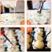 Электрическая такоячница RAF R.527Takoyaki Maker для приготовления пончиков, кейк-попсов и мясных шариков (18 ячеек) антипригарная