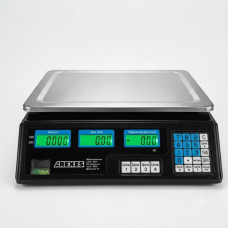 Весы торговые аккумуляторные электронные AREXES-40 кг 4v Аккумулятор Весы торговые аккумуляторные электронные AREXES-40 кг 4v Аккумулятор