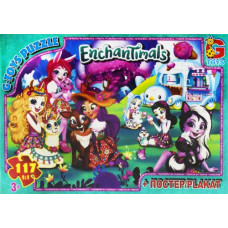 Пазлы из серии "Enchantimals", 117 эл