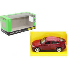 Машина металлическая "BMW X6", красный