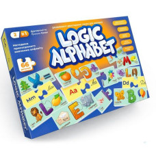 Развивающие пазлы "Logic Alphabet", англо-украинский