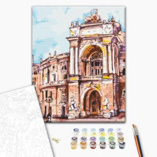 Картина по номерам "Одесский театр © Мазнева Марина" ★★★★