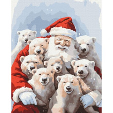 Картина по номерам "Друзья Санты" ★★★