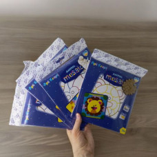 Мозаика детская из фоамирана "Лев", 20х20 см