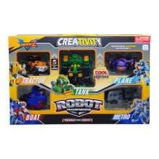 Трансформер XM 1226 5 роботів, інструкція, в коробці