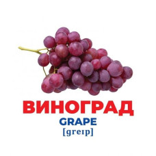 Геній з пелюшок. Фрукти та ягоди (демонстраційний матеріал)