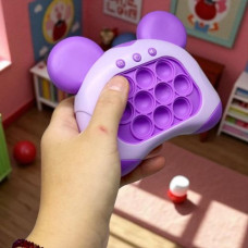 Электронная игра "Finger Press Pop-It Console" фиолетовая