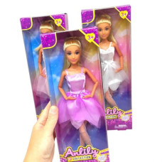 Лялька "Anlily балерина" 29 см (РОЖЕВА СУКНЯ)