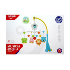 Карусель мелодии, световая проекция, фигурки животных, погремушка, в коробке (микс цветов) Карусель мелодии, световая проекция, фигурки животных, погремушка, в коробке (микс цветов)