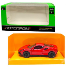 Машинка металева "АВТОПРОМ 1:43, FERRARI" (ЧЕРВОНА)