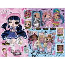 Пазлы L.O.L. Surprise! Tweens Collection, 100 элементов