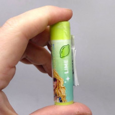 Бальзам для губ ароматный, микс, 1 штука фиолетовый