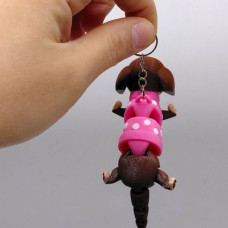 3D Брелоки CUTE DACHSHUND / ТАКСА KEYCHAIN, 3D печать 3D Брелоки CUTE DACHSHUND / ТАКСА KEYCHAIN, 3D печать