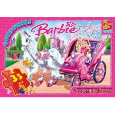 Пазлы "Barbie", 35 элементов