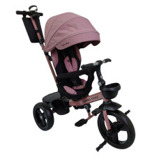 Велосипед детский трехколесный MT 1001-1 Mauve Pink с родительской ручкой Велосипед детский трехколесный MT 1001-1 Mauve Pink с родительской ручкой