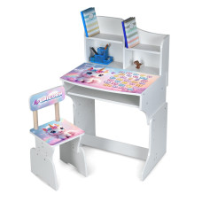 Детская Парта M 904-12 высота 3 положения, со стульчиком Детская Парта M 904-12 высота 3 положения, со стульчиком