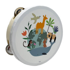 Деревянная игрушка Бубен 